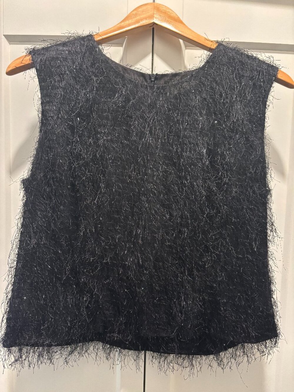 Olsen 'Night Out' Sparkly Sleeveless Top